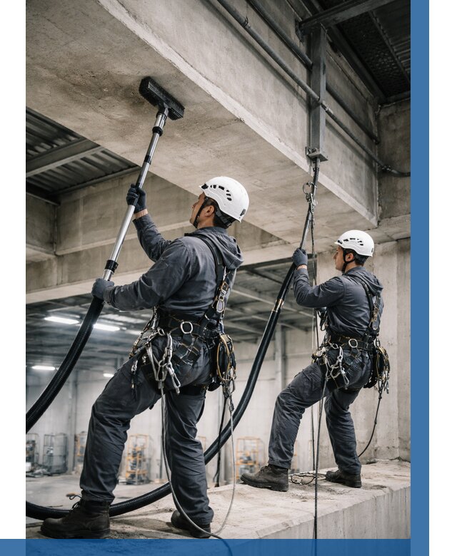 Обеспыливание потолочных конструкций в Прохладном от 271 р. |ВЫСОТНИК-Прх