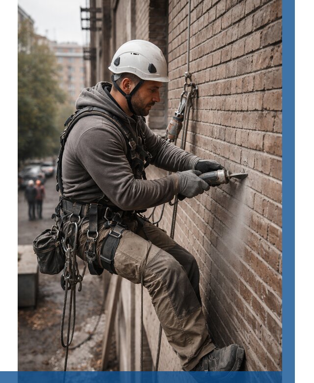 Расшивка кирпичных швов в Прохладном от 650 р. | ВЫСОТНИК-Прх