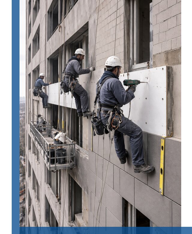 Монтаж фасадных термопанелей высокого качества в Прохладном