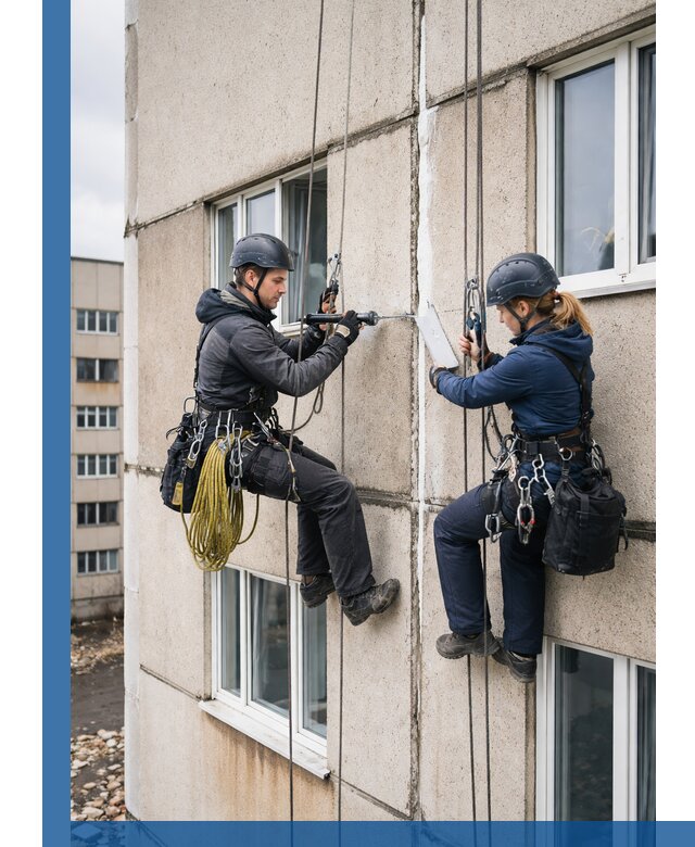 Герметизация межпанельных швов тёплым швом в Прохладном