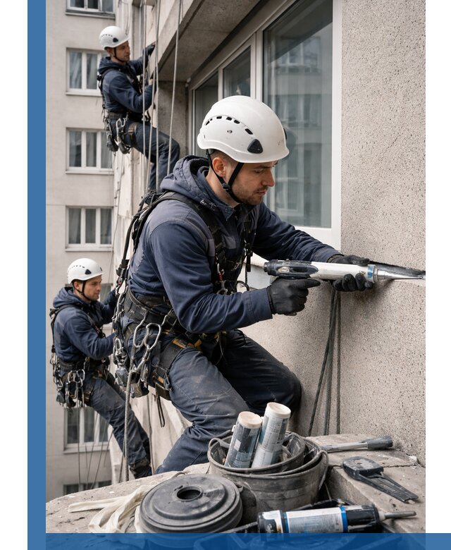 Герметизация швов лоджии в Прохладном профессионально и надежно