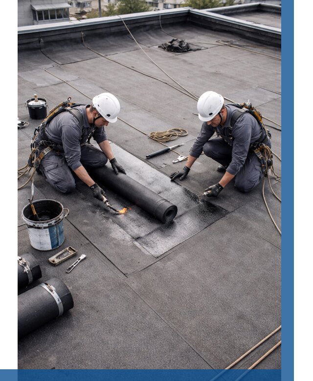 Ремонт мягкой кровли под ключ в Прохладном от 758 р. | ВЫСОТНИК-Прх