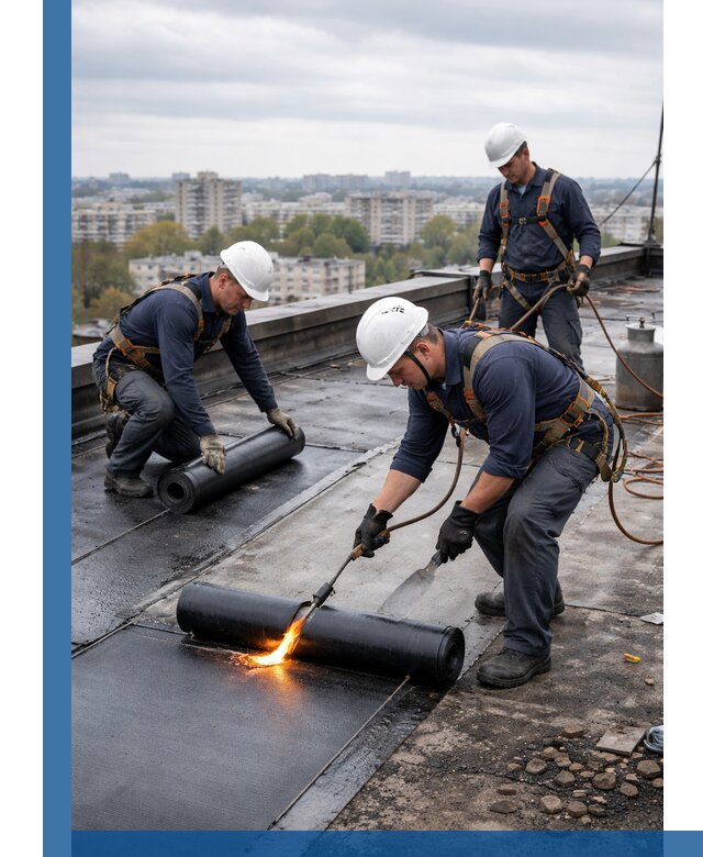 Ремонт наплавляемой кровли в Прохладном качественно и надежно