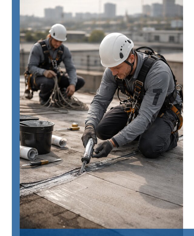 Аварийное и капитальное устранение протечек кровли в Прохладном