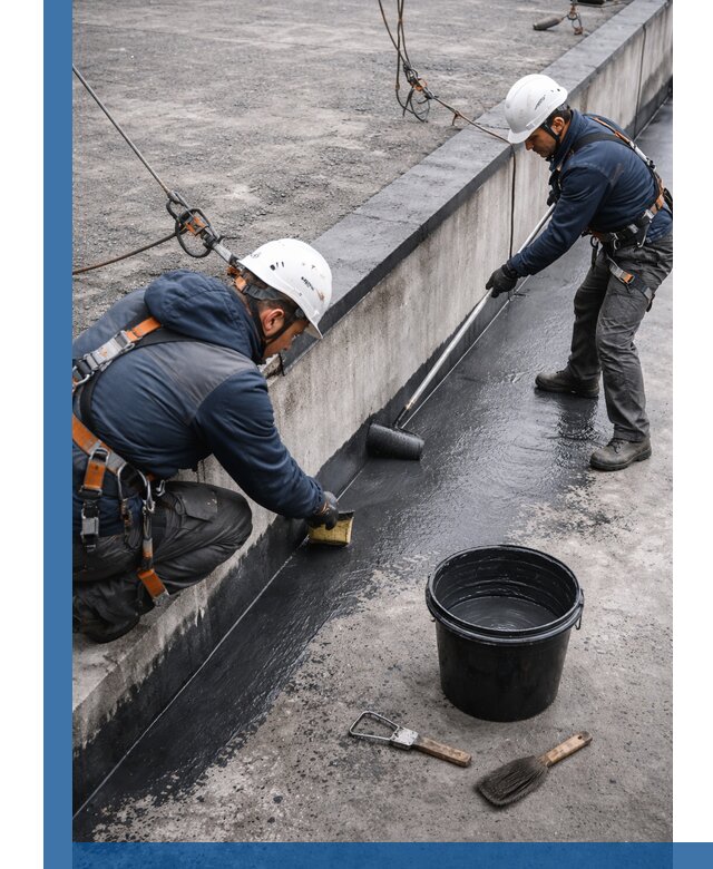 Гидроизоляция кровли жидкой резиной профессионально в Прохладном