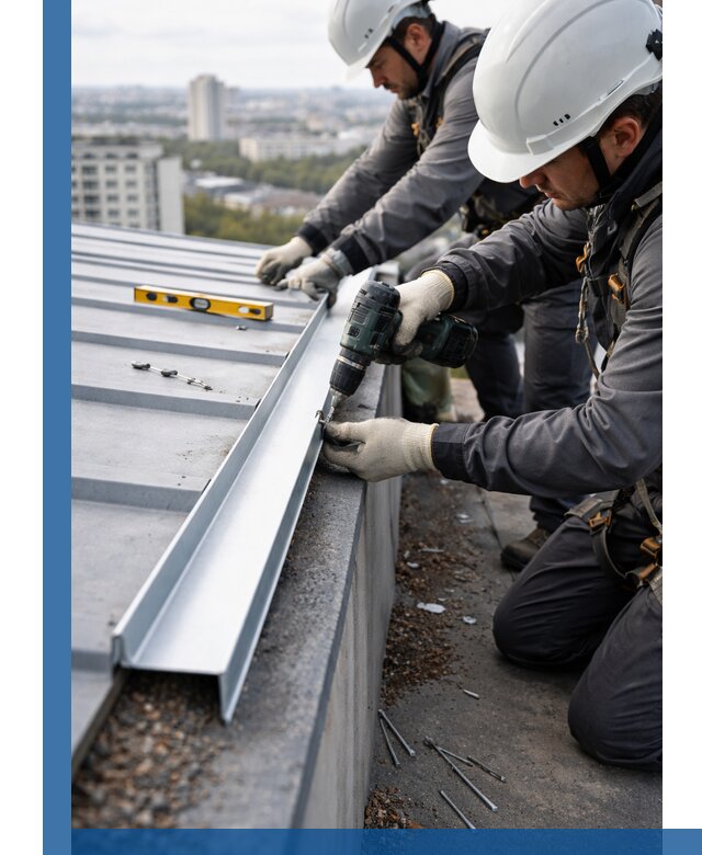 Монтаж капельника на кровле в Прохладном с гарантией качества