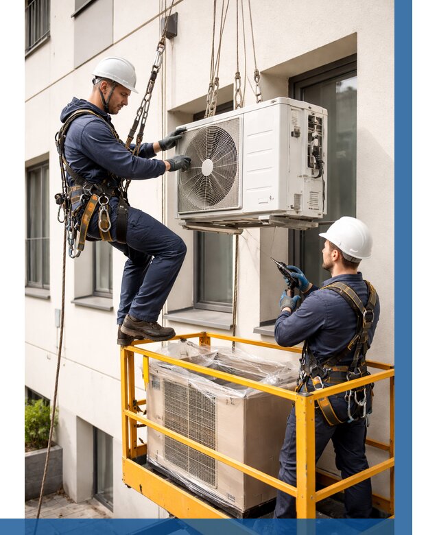 Демонтаж внешнего блока кондиционера в Прохладном от 3792 р. | ВЫСОТНИК-Прх