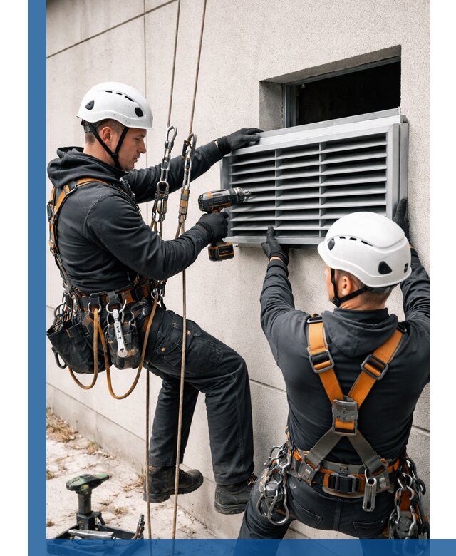 Монтаж вентиляционных решеток в Прохладном профессиональный сервис