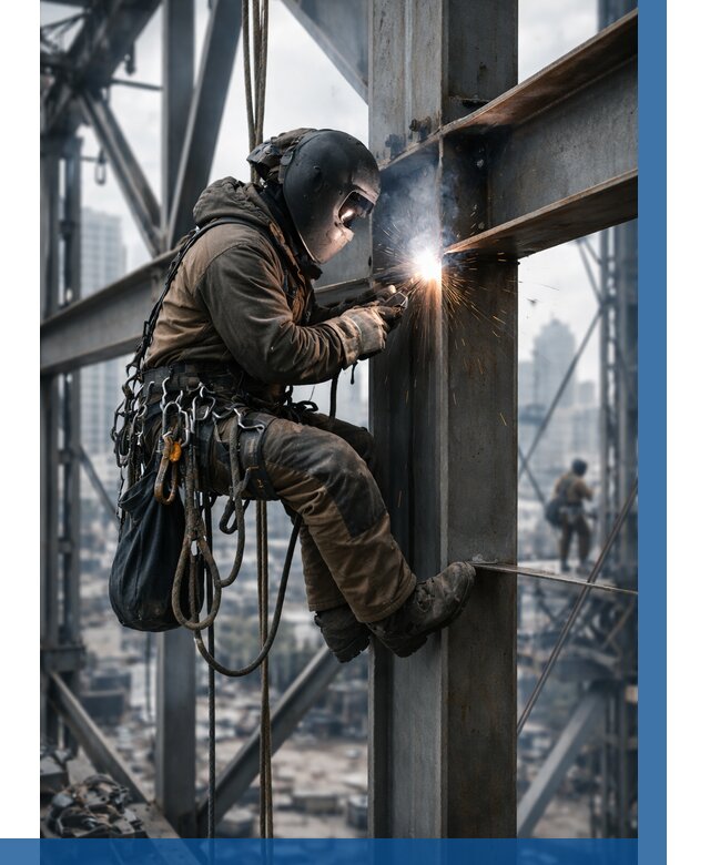 Высотные сварочные работы в Прохладном от 3792 р. | ВЫСОТНИК-Прх