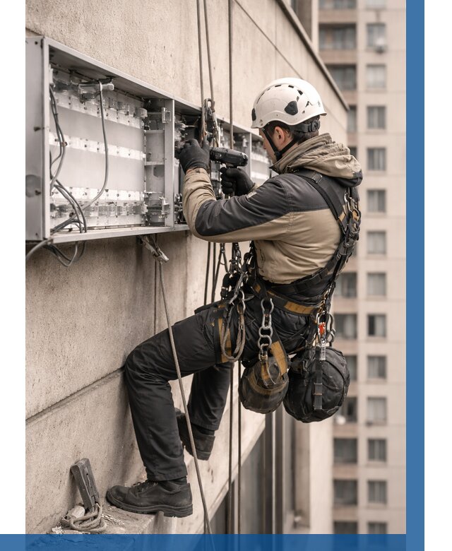 Ремонт вывески на высоте в Прохладном от 4875 р. | ВЫСОТНИК-Прх