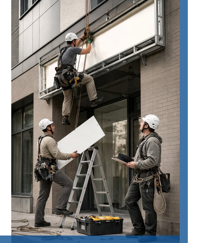 Монтаж светового короба в Прохладном от 7041 р. | ВЫСОТНИК-Прх