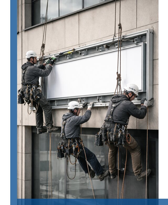 Профессиональный монтаж светового короба под ключ в Прохладном