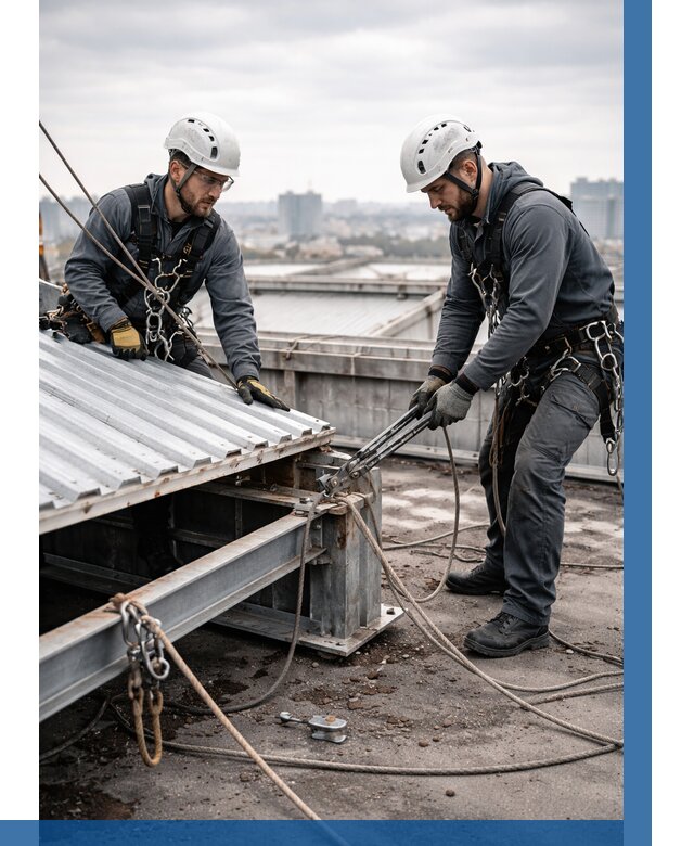 Демонтаж крышной установки в Прохладном от 92081 р. | ВЫСОТНИК-Прх