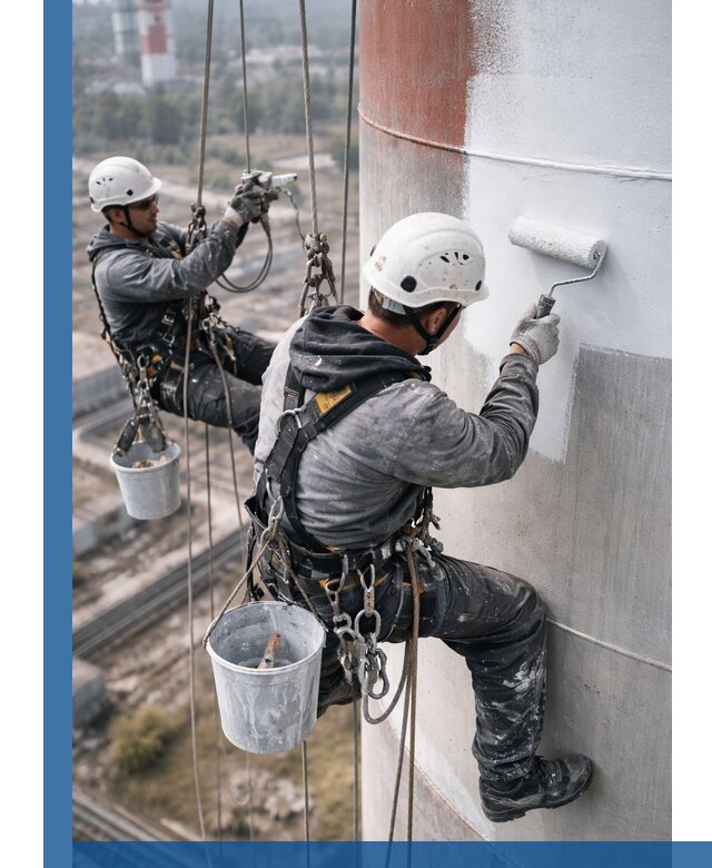 Покраска дымовых труб в Прохладном: антикоррозийная защита и восстановление