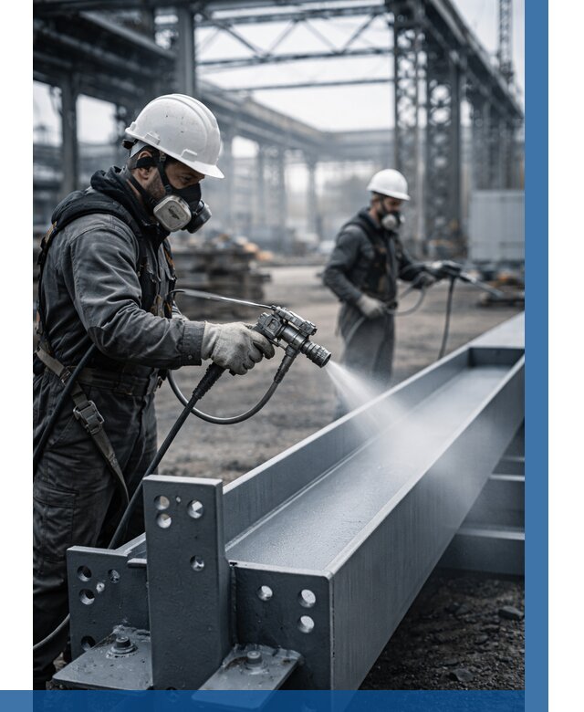 Антикорроз. обработка металлоконстр. в Прохладном от 487 р. | ВЫСОТНИК-Прх