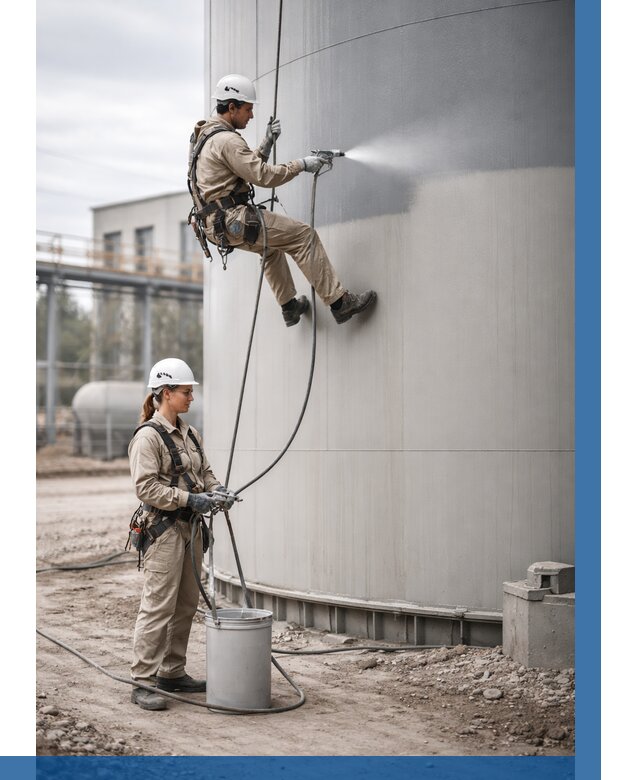 Покраска резервуаров в Прохладном от 1300 р. | ВЫСОТНИК-Прх — заказать