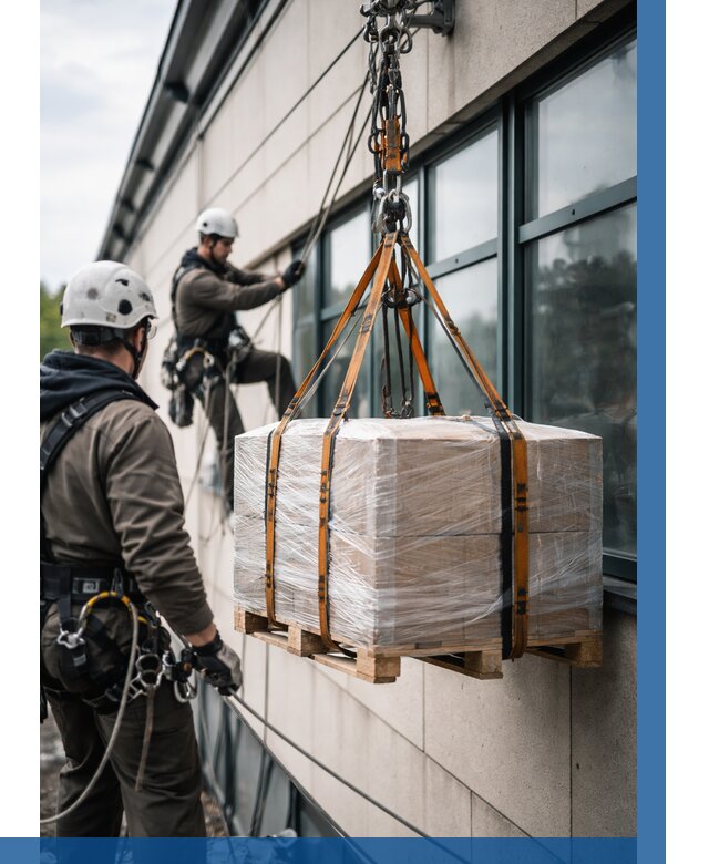 Подъем груза на высоту в Прохладном от 3250 р. | ВЫСОТНИК-Прх