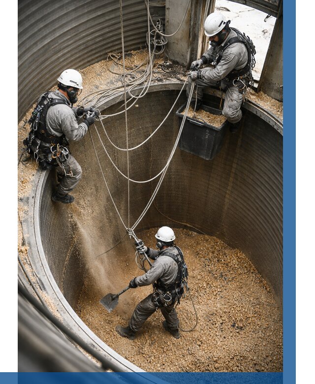 Чистка зерновых бункеров в Прохладном от 13000 р. | ВЫСОТНИК-Прх