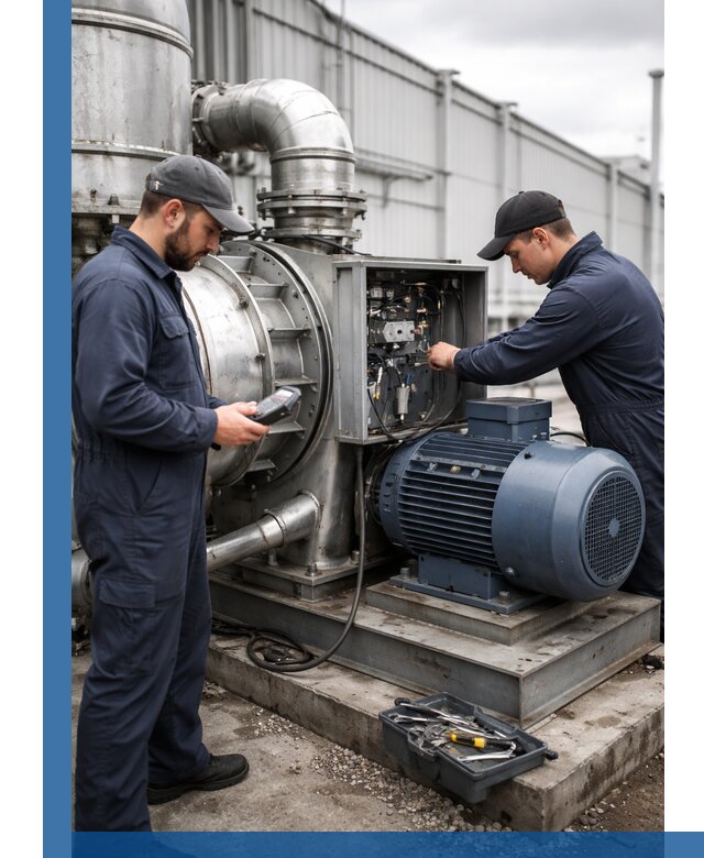 Техническое обслуживание промышленного оборудования в Прохладном