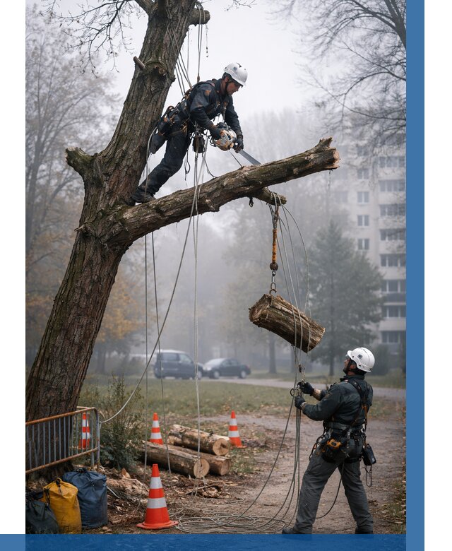 Удаление аварийных деревьев в Прохладном от 16250 р. | ВЫСОТНИК-Прх